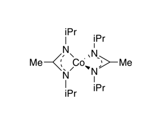 Bis(N,N’-diisopropylacetamidinato)cobalt Chemical Structure